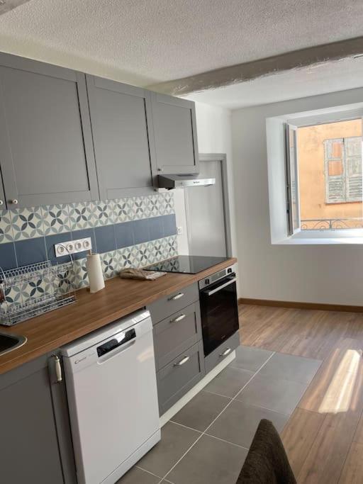 Grand Appartement Hyper Centre Grasse Exteriör bild